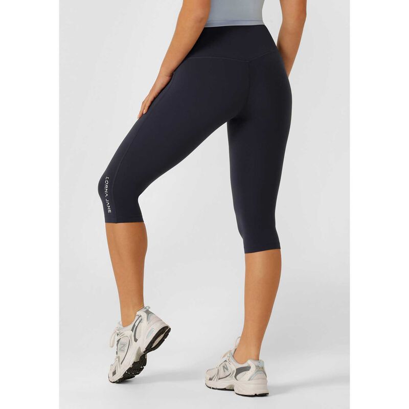 Lorna Jane Lotus No Chafe Phone Pocket 3/4 Leggings image number 5